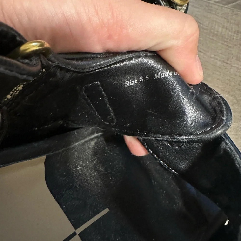 Dolce Vita Starla Sandals Black Natural Raffia 8.5